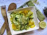 Salade de courgettes crues