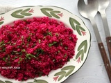 Salade de couscous à la betterave