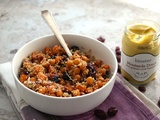 Salade de quinoa aux pois chiches et patate douce