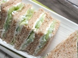 Sandwiches anglais au concombre