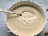 Sauce béchamel aux noix de cajou