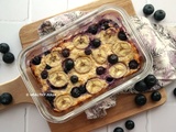 Skyrflan banane et myrtilles (meal prep)