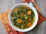 Soupe au kale et potiron