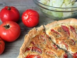 Tarte à la tomate et au mascarpone