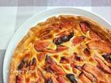 Tarte aux coings confits