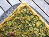 Tarte aux courgettes et tofu soyeux