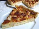 Tarte aux pommes en flan de mascarpone