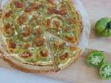 Tarte aux tomates vertes