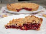 Tarte crumble aux framboises