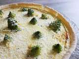 Tarte romanesco, comme des sapins sous la neige