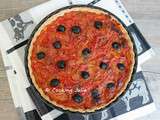 Tarte rouge poivron et tomate