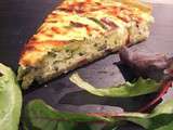 Tarte verte aux courgettes