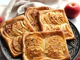 Tartelettes feuilletées aux pommes goût tatin