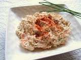 Tartinade de crevettes roses