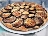 Tatin d'aubergines au romarin