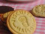 ♥ Biscuits délicieux à la Noix de Coco et Chocolat { Croquant et so fondant }