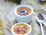 Crème brûlée au Chèvre