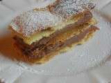 ♥ Mille-feuille croustillant et caramélisé au Chocolat