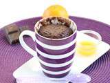 Mug cake au Chocolat et Clémentines