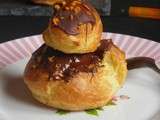 ♥ Religieuses Mandarine et Chocolat