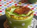 Soufflé tout vert saveur Pistache et Citron vert ♥