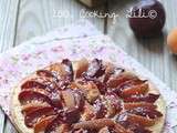 Tarte fine aux Prunes et Abricots