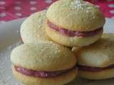 ♥ Whoopie Pies Noix de Coco, Framboise et Litchi