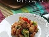 ♥ WoK de Dinde au Paprika & Ses Trois ChouX