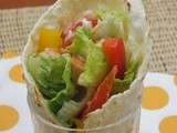 ♥ Wrap au Poulet grillé