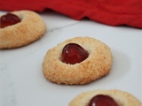 Amaretti de Noël à la noix de coco