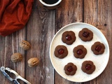 Biscuits fondants au chocolat et à la cerise confite