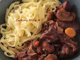 Boeuf bourguignon (Recette Cookeo)