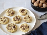 Cookies moelleux au chocolat noir et noix