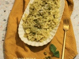 Farfalle au pesto de pistache