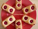 Financiers à la framboise