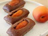 Financiers aux abricots et chocolat