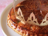 Galette des rois à la pistache et à la fleur d'oranger