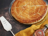 Galette des rois amande, noix de pécan et sirop d'érable