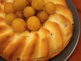 Gâteau au Skyr et aux mirabelles