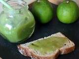 Green lemon curd