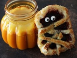 Halloween #45 - Feuilletés momies à la confiture de cerise noire