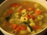 Minestrone au curry