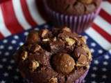 Mini brownies aux Schokobons façon muffins