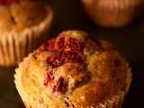 Muffins aux framboises