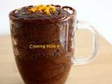 Mug cake chocolat clémentine