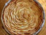 Rose tarte aux pommes