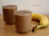 Smoothie banane chocolat