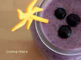 Smoothie banane myrtille