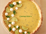 Tarte au citron vert façon Mojito