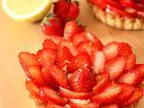 Tartelettes aux fraises et au citron